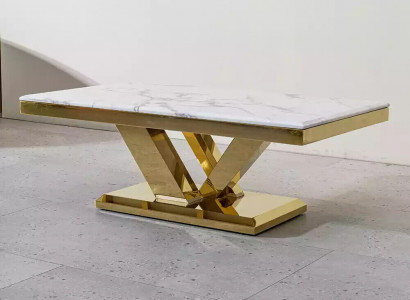 Couchtisch Design Tisch Wohnzimmer Luxus Couchtische Möbel 130x70 Metall